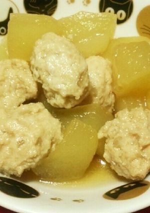 冬瓜とつくねのさっと煮☆-レシピのメイン写真