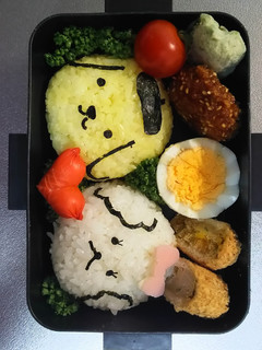 旦那⭐キャラ弁 ポムポムプリン-レシピのメイン写真