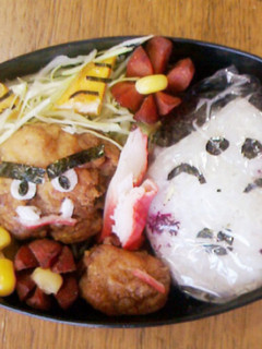 節分☆鬼と福の神のお弁当-レシピのメイン写真