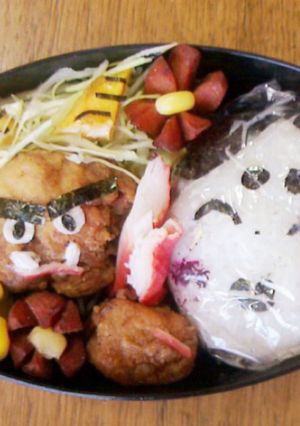 節分☆鬼と福の神のお弁当-レシピのメイン写真