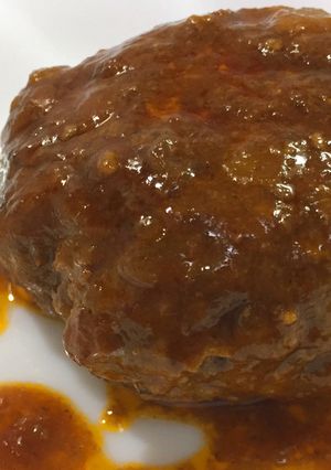 フライパンで簡単ふわふわ☆ハンバーグ-レシピのメイン写真