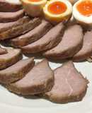 ✨味が染み込んだチャーシューと煮卵