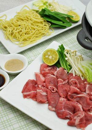 シメはラーメンで！ラムしゃぶ-レシピのメイン写真