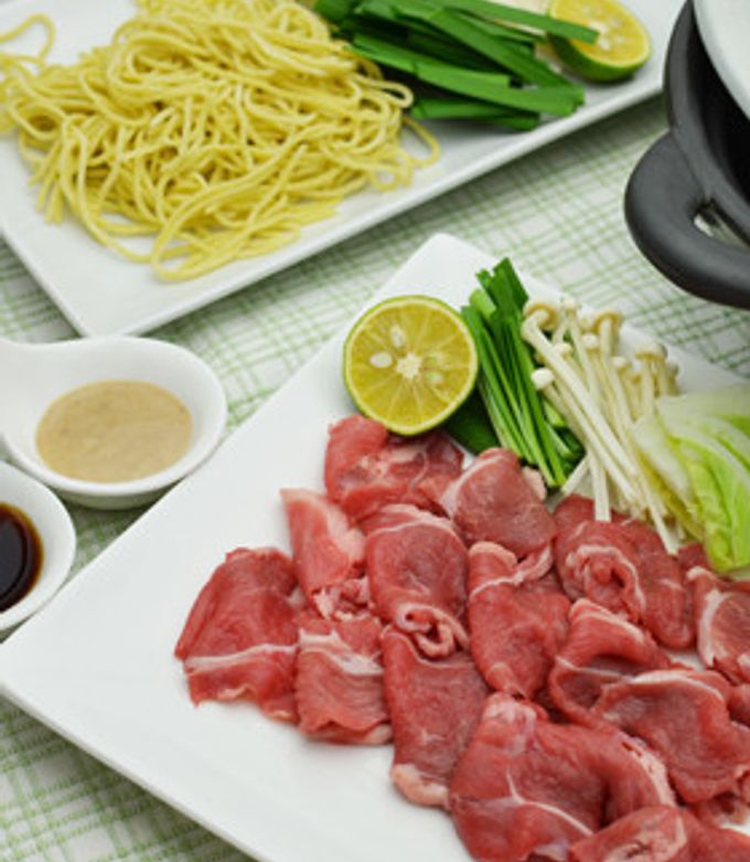 シメはラーメンで!ラムしゃぶ-レシピのメイン写真