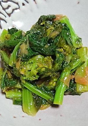 菜花の梅肉和え-レシピのメイン写真