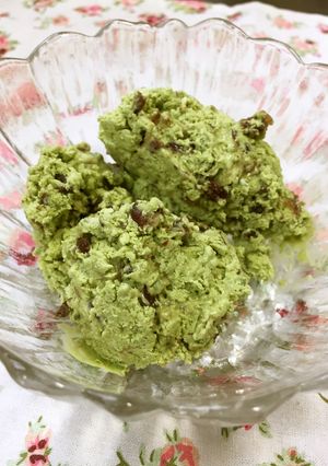 米粉の抹茶あずきアイス♡-レシピのメイン写真