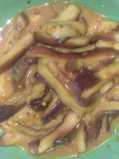 蒸し茄子のからし酢味噌和え-レシピのメイン写真