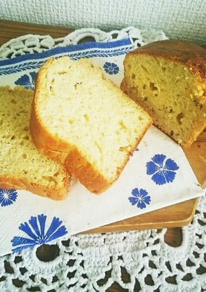 甘酒とバナナのパウンドケーキ☆HMで簡単-レシピのメイン写真