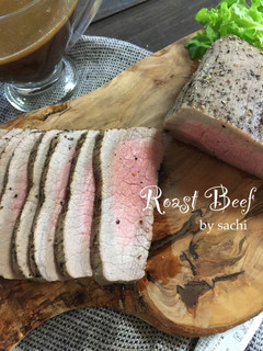 レンジで簡単!ローストビーフ-レシピのメイン写真