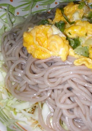 ごま油が決め手☆ぶっかけ蕎麦-レシピのメイン写真