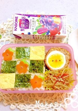 みくり飯のまねっこ♡スコッチエッグ弁♡-レシピのメイン写真