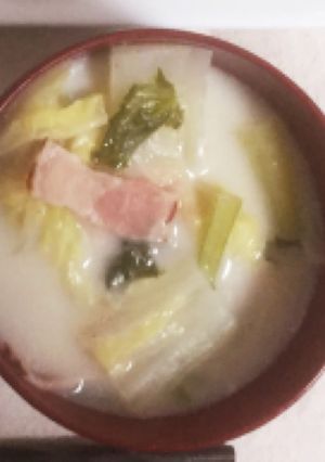 余ってしまった粉ミルクで冬らしいミルク煮-レシピのメイン写真