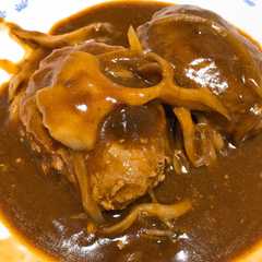 簡単 煮込みハンバーグ ＊デミグラス＊-レシピのメイン写真