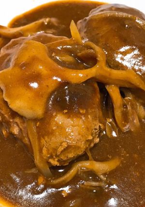 簡単 煮込みハンバーグ ＊デミグラス＊-レシピのメイン写真