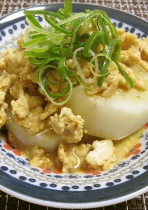 焼肉タレマヨソースがけ柔らか大根-レシピのメイン写真