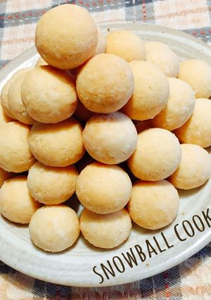 アーモンドたっぷり！スノーボールクッキー-レシピのメイン写真