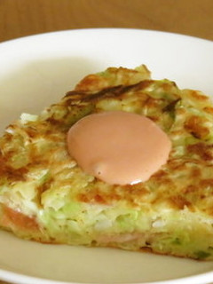 トマトお好み焼き-レシピのメイン写真