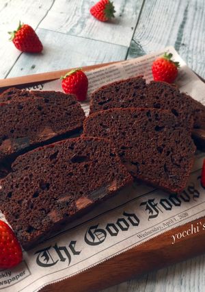 バレンタイン♡簡単濃厚チョコレートケーキ-レシピのメイン写真