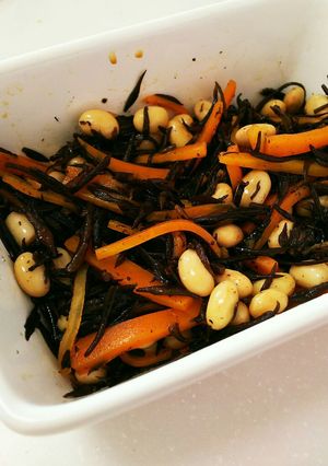 【妊娠・授乳期】レンジでひじきの煮物-レシピのメイン写真