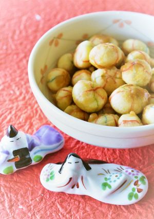 お麩で簡単おやつ！手作り雛あられ-レシピのメイン写真