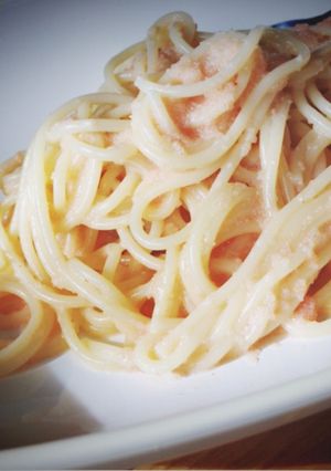 簡単めんたいこパスタ-レシピのメイン写真