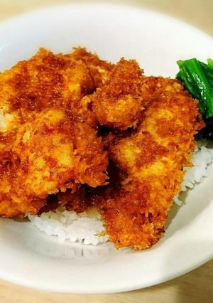 福井名物　鳥ムネ肉のソースかつ丼-レシピのメイン写真
