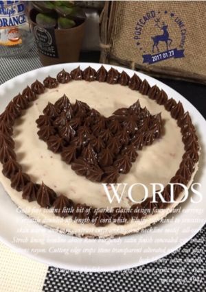 チョコ♡ストロベリーチーズケーキ-レシピのメイン写真