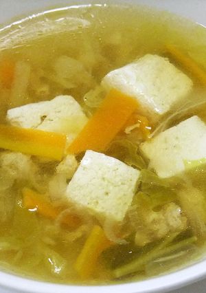 塩ちゃんこ汁【保育園給食】-レシピのメイン写真