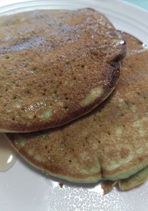 卵無しグリーンスムージーパンケーキ-レシピのメイン写真