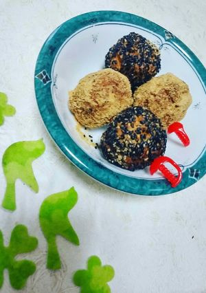 ❤きな粉➕ゴマの一口☺ドーナッツ❤-レシピのメイン写真