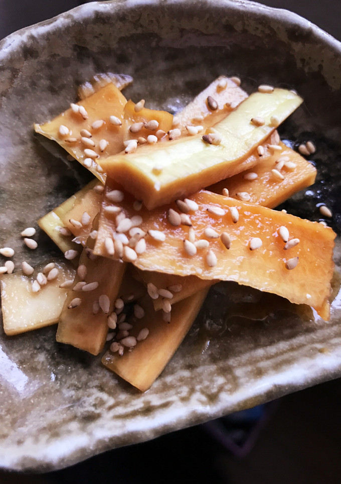 寿司屋の料理長直伝、大根の皮で簡単漬物-レシピのメイン写真