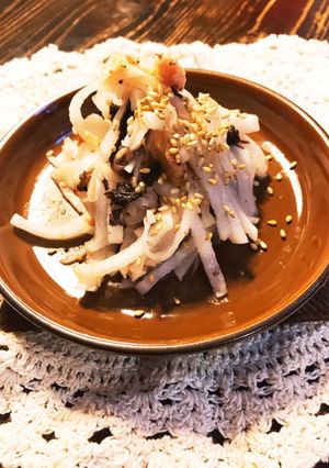 梅干しとツナの大根サラダ♪-レシピのメイン写真