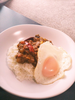 野菜たっぷり!ルーで作る挽肉キーマカレー-レシピのメイン写真
