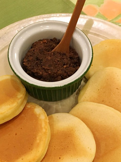 簡単バレンタイン!黒豆チョコあんディップ-レシピのメイン写真