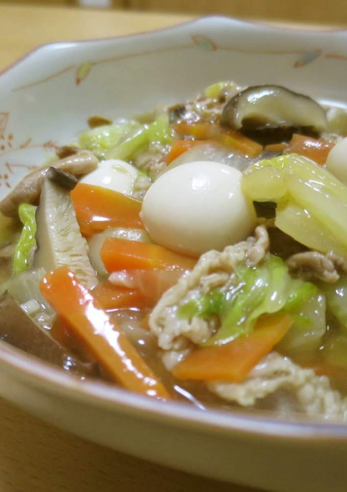 八宝菜/宝達志水町学校給食-レシピのメイン写真