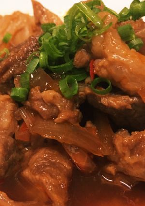 激辛 馬すじ煮込み-レシピのメイン写真