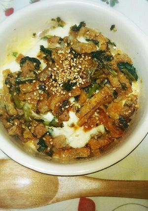 味噌豚の超簡単豆腐グラタン♡-レシピのメイン写真