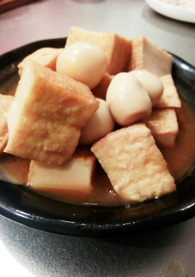 放っておくだけ‼厚揚げとうずらの煮物♪-レシピのメイン写真