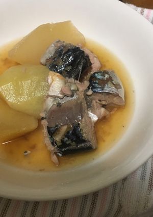 鯖缶と大根の煮物-レシピのメイン写真