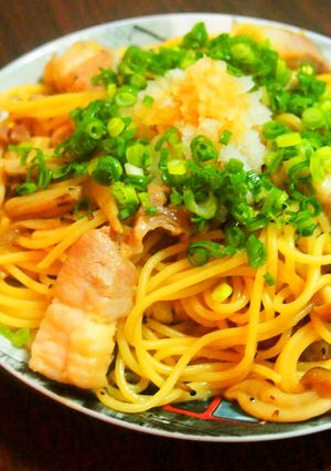 たっぷりキノコで♪豚肉の和風パスタ-レシピのメイン写真