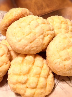 まるでメロンパン!なクッキー!混ぜるだけ-レシピのメイン写真