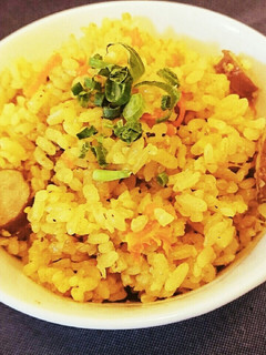 カレーピラフ風炊き込みご飯-レシピのメイン写真