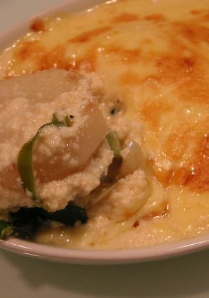 山芋の豆腐クリームグラタン☆みそ仕立て♪-レシピのメイン写真