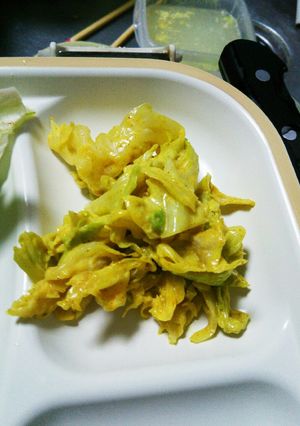キャベツのカレーマヨサラダ-レシピのメイン写真