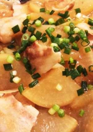わが家の豚バラ大根-レシピのメイン写真