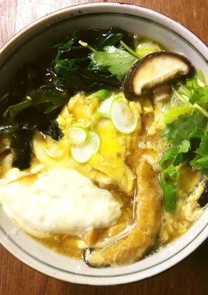 あんかけ鬼ひもかわうどん-レシピのメイン写真