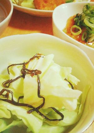 塩昆布キャベツ-レシピのメイン写真