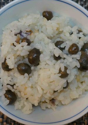 簡単むかごご飯-レシピのメイン写真