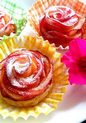♥薔薇のアップルパイ♥-レシピのメイン写真