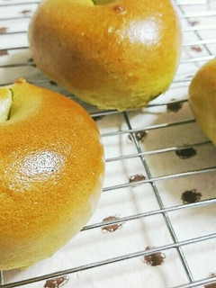 もちふわ✩黒豆抹茶ベーグル-レシピのメイン写真